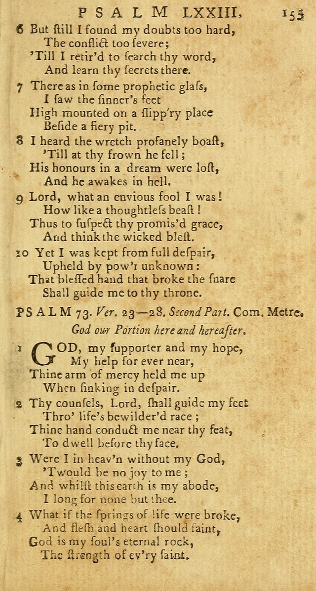 Psalms: carefully suited to the Christian worship in the United States of America: being an improvement of the old versions of the Psalms of David page 131