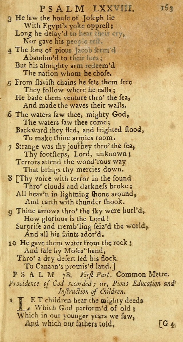 Psalms: carefully suited to the Christian worship in the United States of America: being an improvement of the old versions of the Psalms of David page 139
