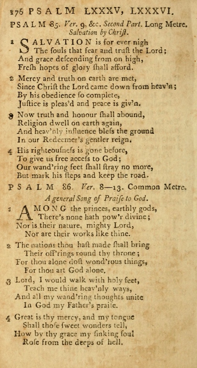 Psalms: carefully suited to the Christian worship in the United States of America: being an improvement of the old versions of the Psalms of David page 152