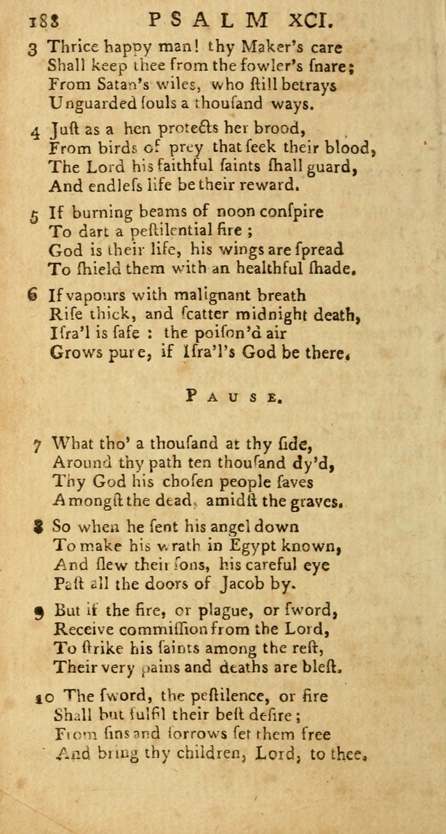 Psalms: carefully suited to the Christian worship in the United States of America: being an improvement of the old versions of the Psalms of David page 164
