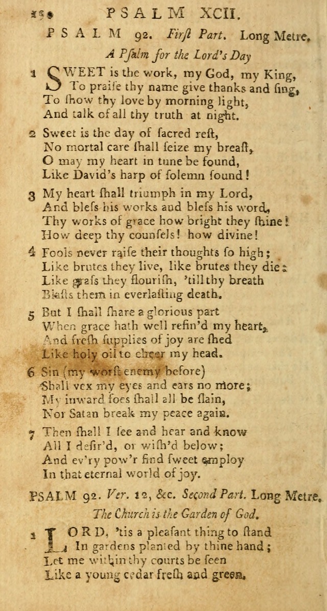 Psalms: carefully suited to the Christian worship in the United States of America: being an improvement of the old versions of the Psalms of David page 166
