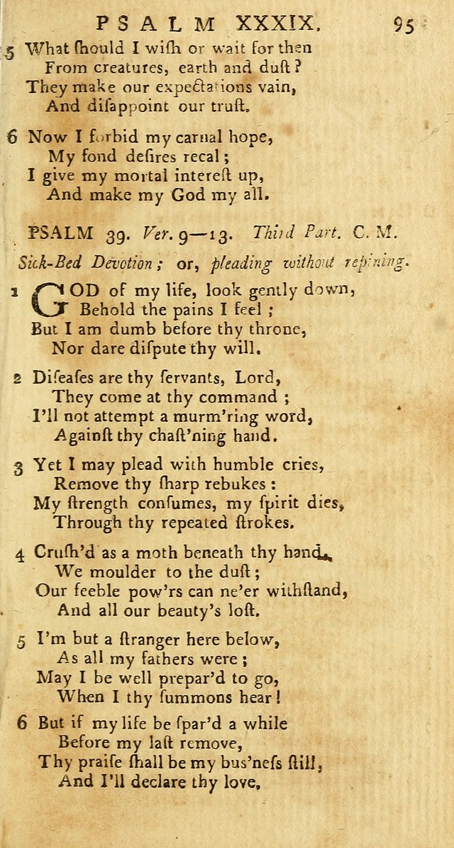 Psalms: carefully suited to the Christian worship in the United States of America: being an improvement of the old versions of the Psalms of David page 71