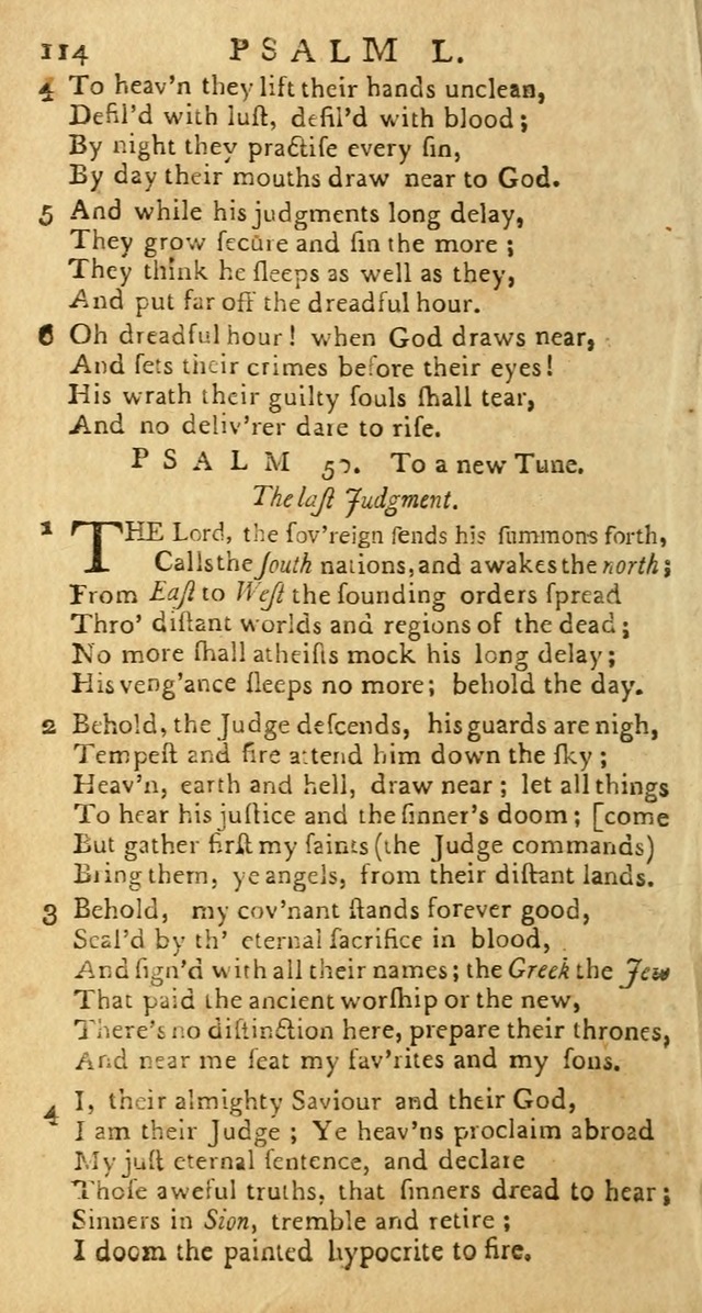 Psalms: carefully suited to the Christian worship in the United States of America: being an improvement of the old versions of the Psalms of David page 90