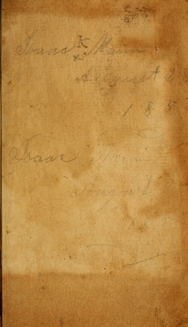 Psalms, carefully suited to the Christian worship in the United States of America: being an improvement of the old version of the Psalms of David ; allowed by the reverend Synod of New York and Philad page ii