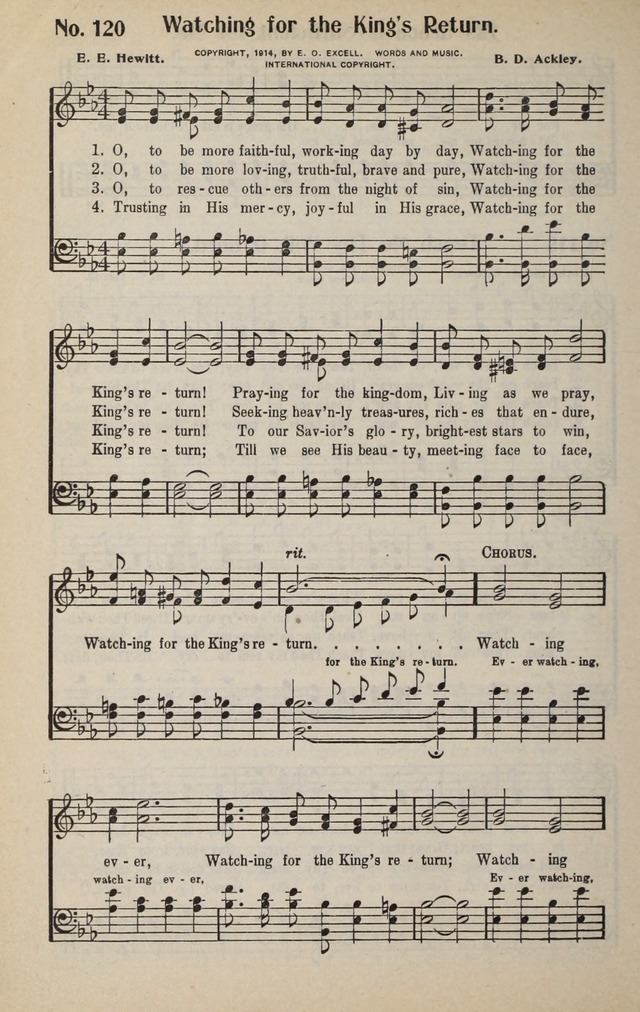 The New Praiseworthy: for the Church and Sunday School page 134