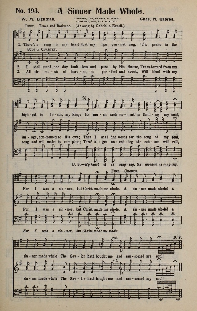 The New Praiseworthy: for the Church and Sunday School page 207