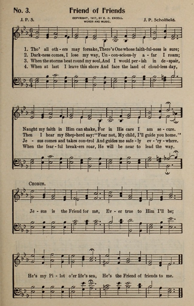 The New Praiseworthy: for the Church and Sunday School page 3