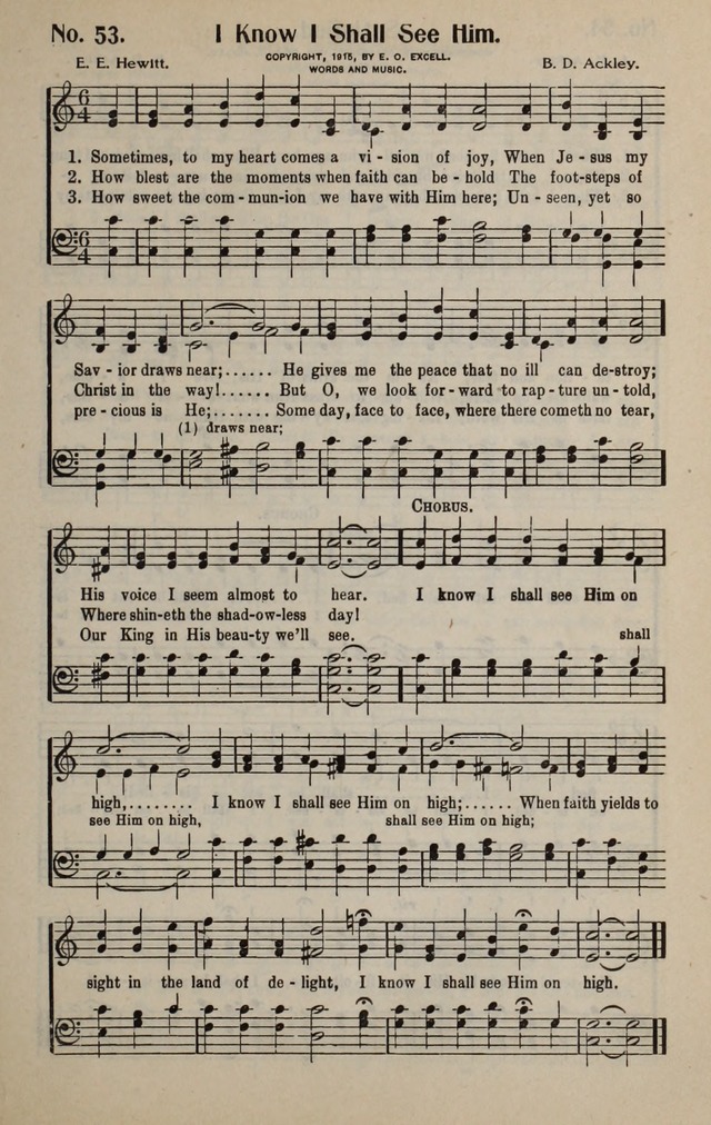 The New Praiseworthy: for the Church and Sunday School page 53