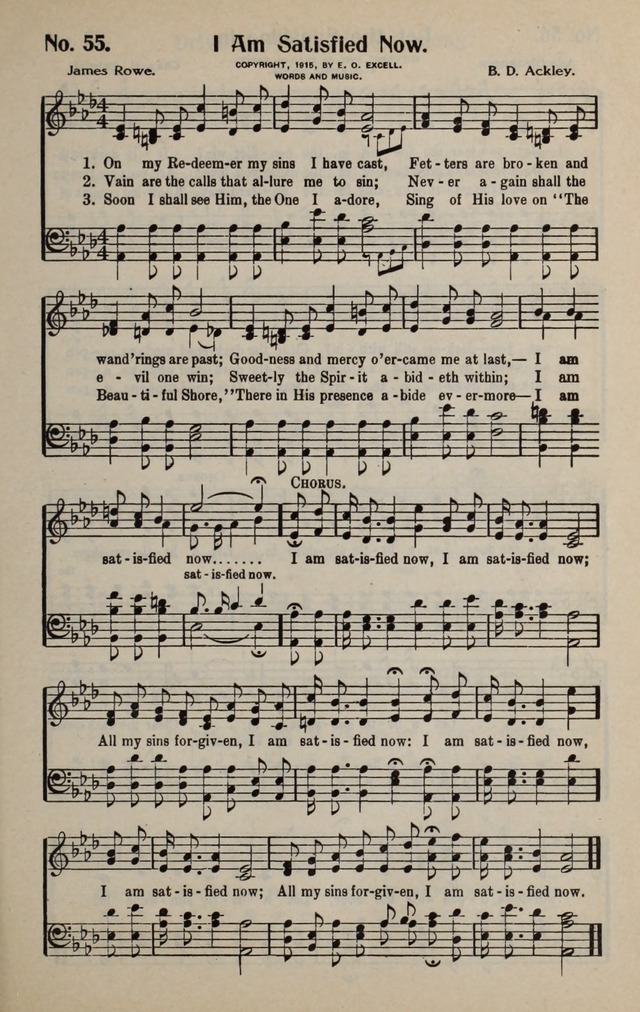 The New Praiseworthy: for the Church and Sunday School page 55