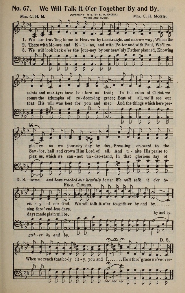 The New Praiseworthy: for the Church and Sunday School page 67