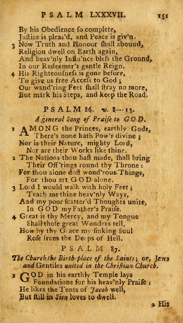The Psalms of David: imitated in the language of the New Testament. page 151