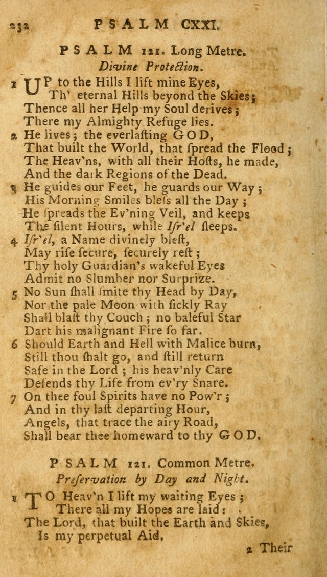 The Psalms of David: imitated in the language of the New Testament. page 232