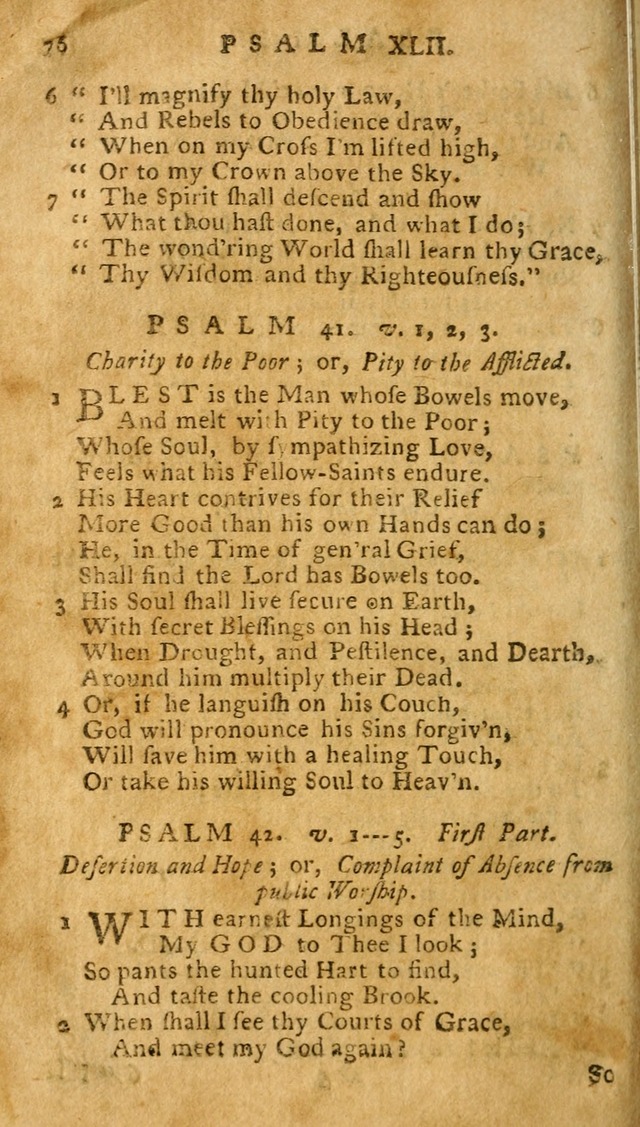 The Psalms of David: imitated in the language of the New Testament. page 76