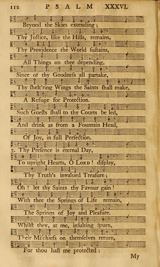 The Psalms of David: with the Ten Commandments, Creed, Lord
