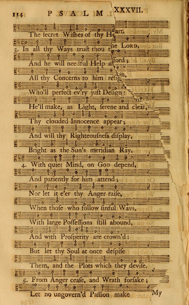 The Psalms of David: with the Ten Commandments, Creed, Lord