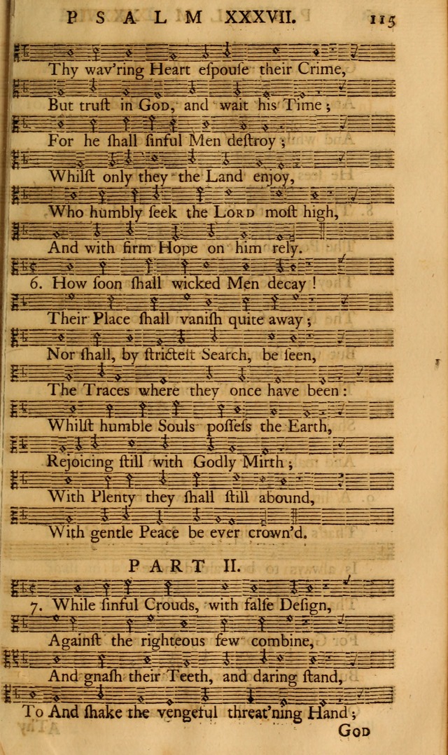 The Psalms of David: with the Ten Commandments, Creed, Lord