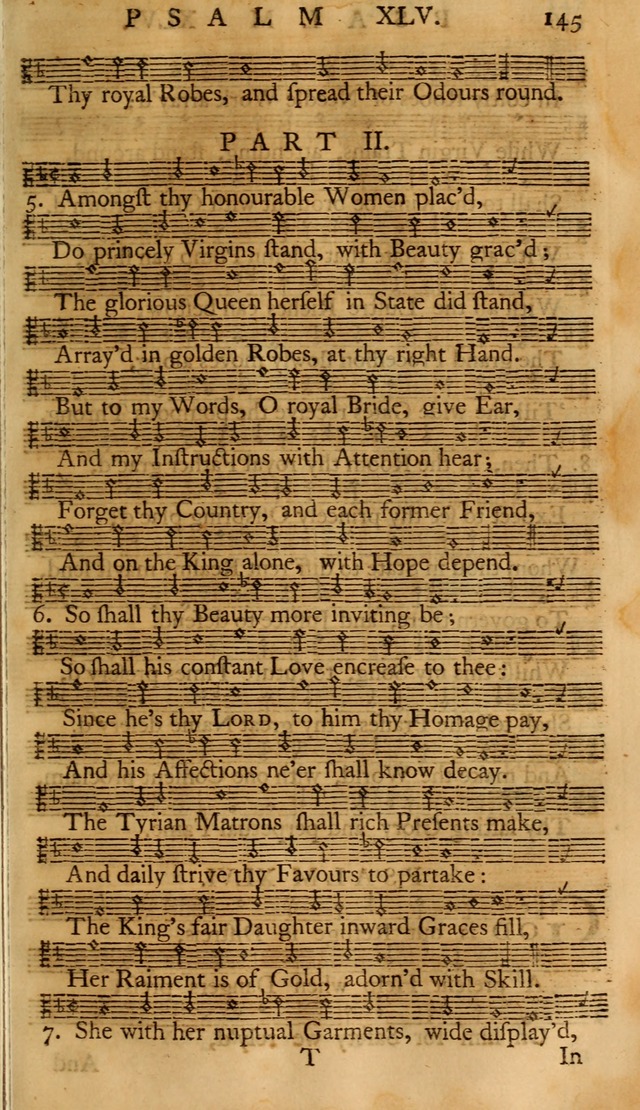 The Psalms of David: with the Ten Commandments, Creed, Lord