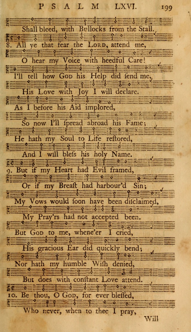 The Psalms of David: with the Ten Commandments, Creed, Lord