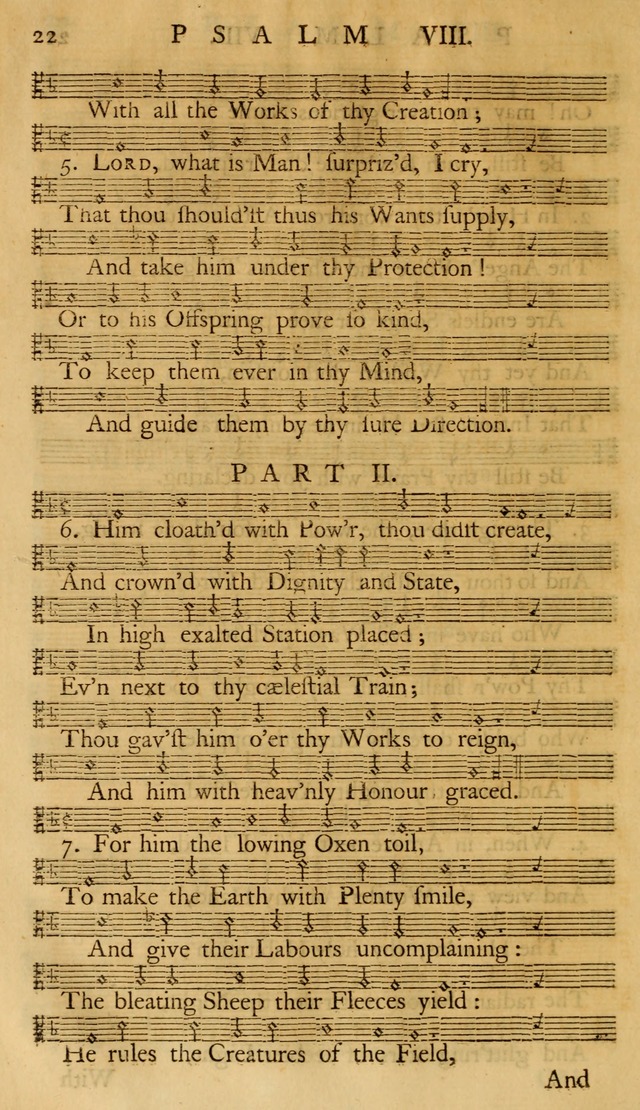 The Psalms of David: with the Ten Commandments, Creed, Lord
