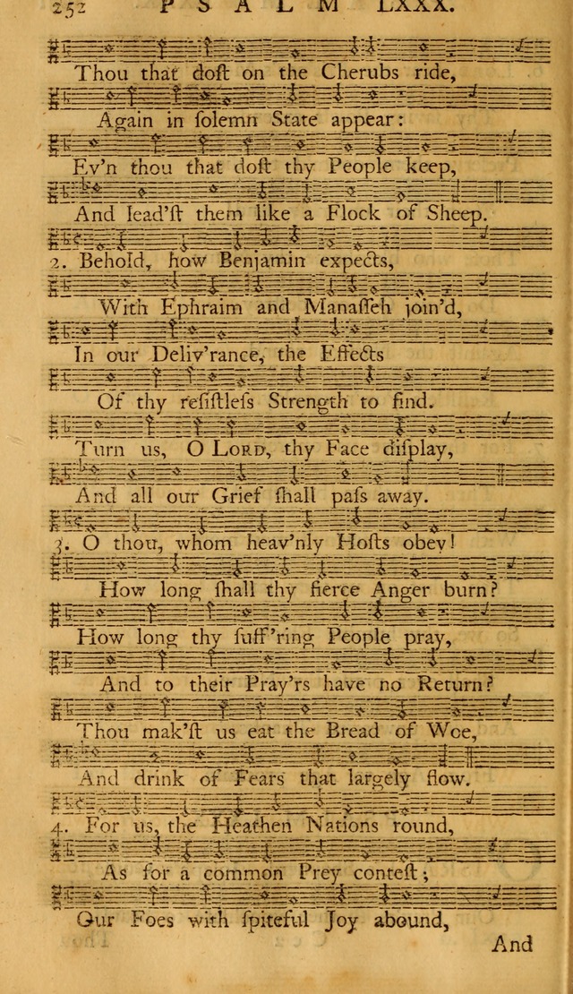 The Psalms of David: with the Ten Commandments, Creed, Lord