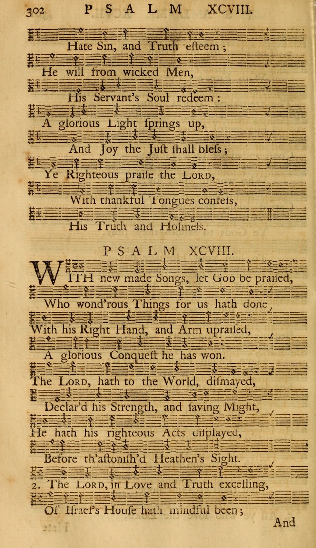 The Psalms of David: with the Ten Commandments, Creed, Lord