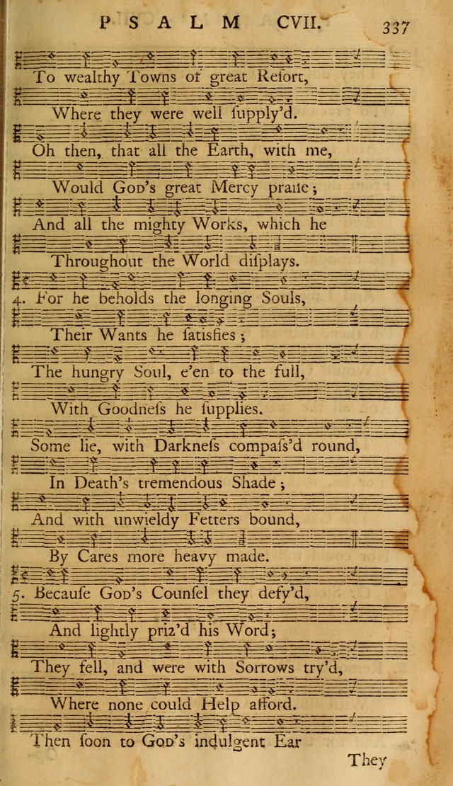 The Psalms of David: with the Ten Commandments, Creed, Lord