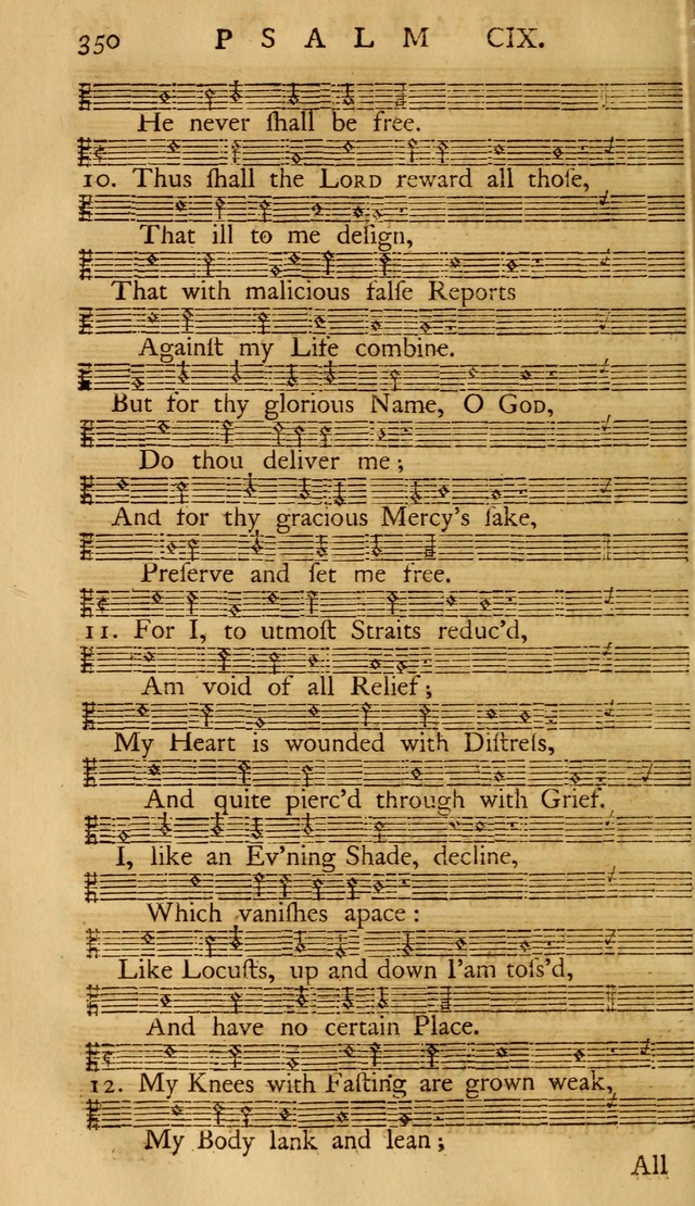 The Psalms of David: with the Ten Commandments, Creed, Lord