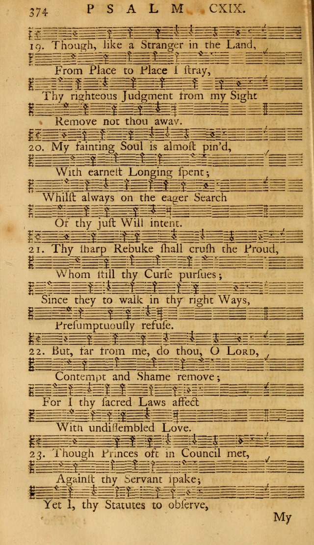 The Psalms of David: with the Ten Commandments, Creed, Lord