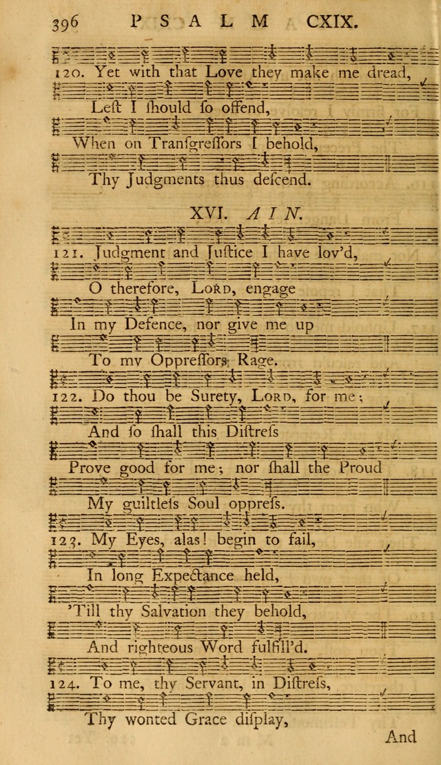The Psalms of David: with the Ten Commandments, Creed, Lord
