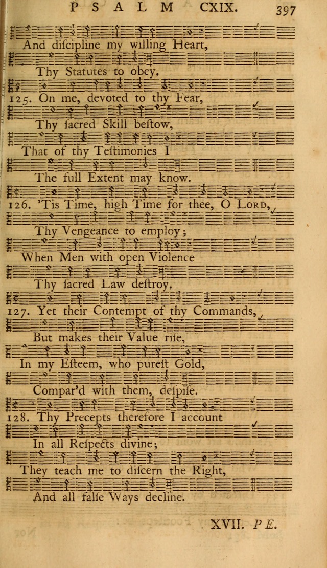 The Psalms of David: with the Ten Commandments, Creed, Lord