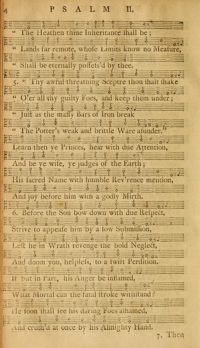 The Psalms of David: with the Ten Commandments, Creed, Lord