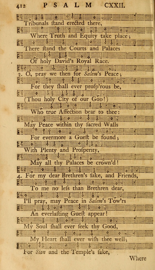 The Psalms of David: with the Ten Commandments, Creed, Lord