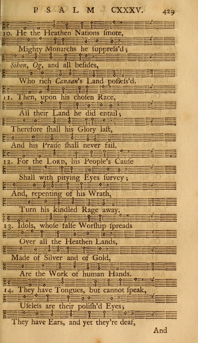 The Psalms of David: with the Ten Commandments, Creed, Lord