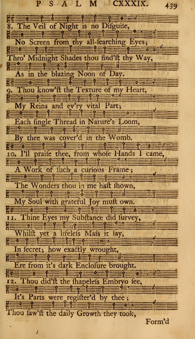 The Psalms of David: with the Ten Commandments, Creed, Lord