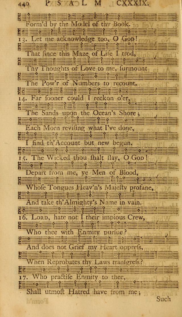 The Psalms of David: with the Ten Commandments, Creed, Lord