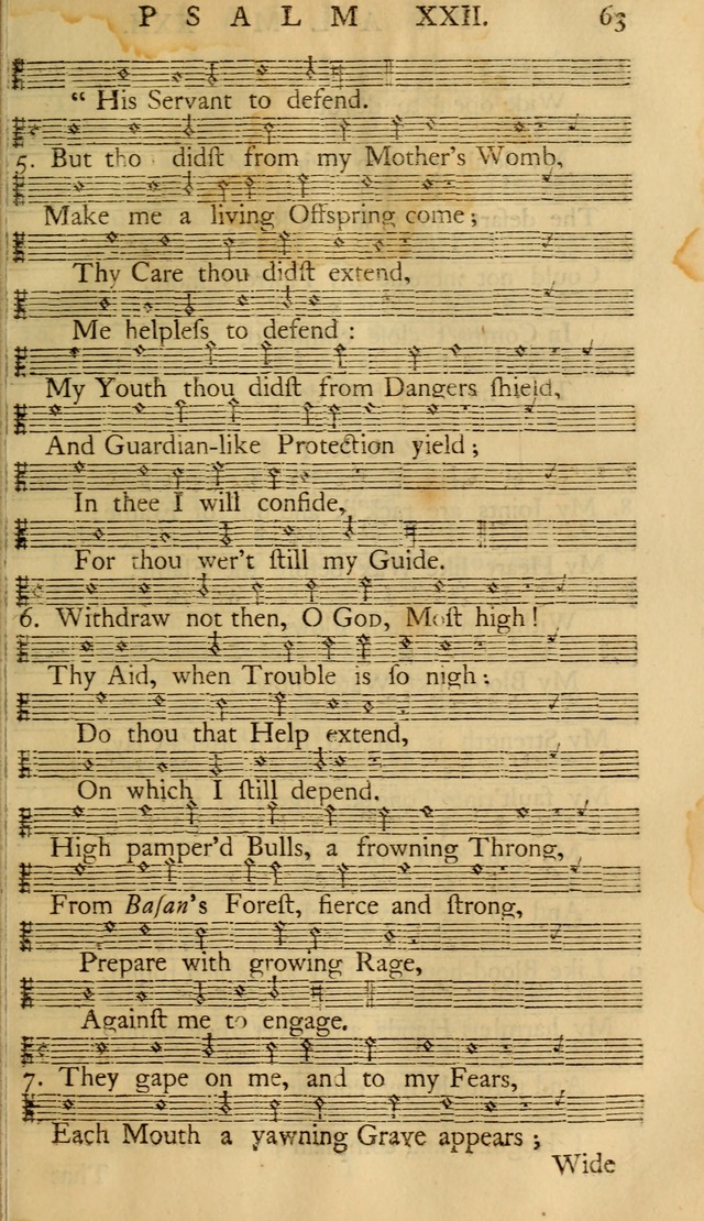 The Psalms of David: with the Ten Commandments, Creed, Lord
