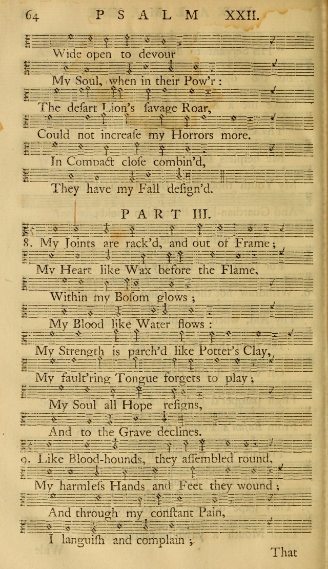 The Psalms of David: with the Ten Commandments, Creed, Lord