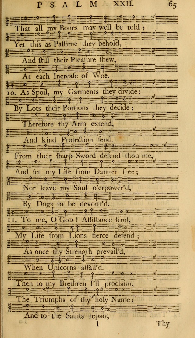 The Psalms of David: with the Ten Commandments, Creed, Lord