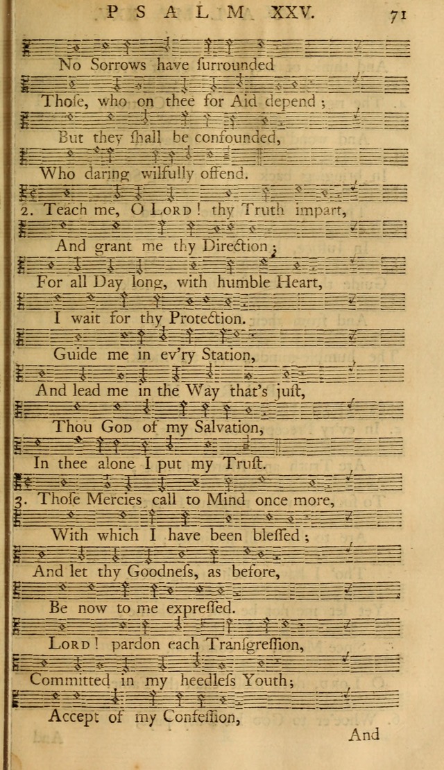 The Psalms of David: with the Ten Commandments, Creed, Lord