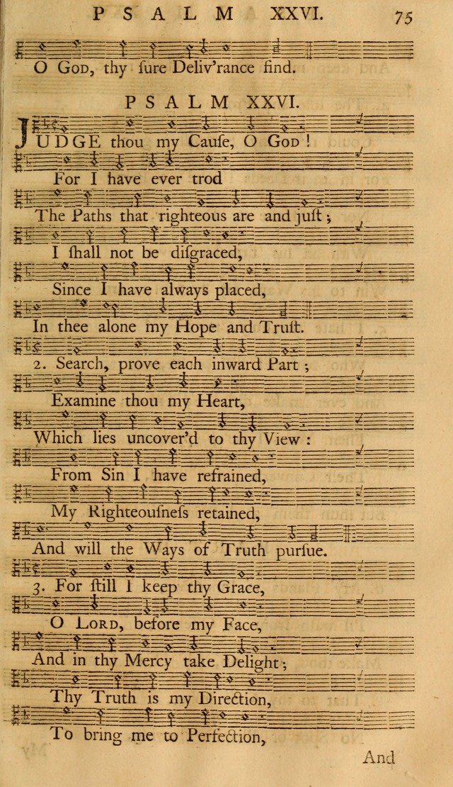 The Psalms of David: with the Ten Commandments, Creed, Lord
