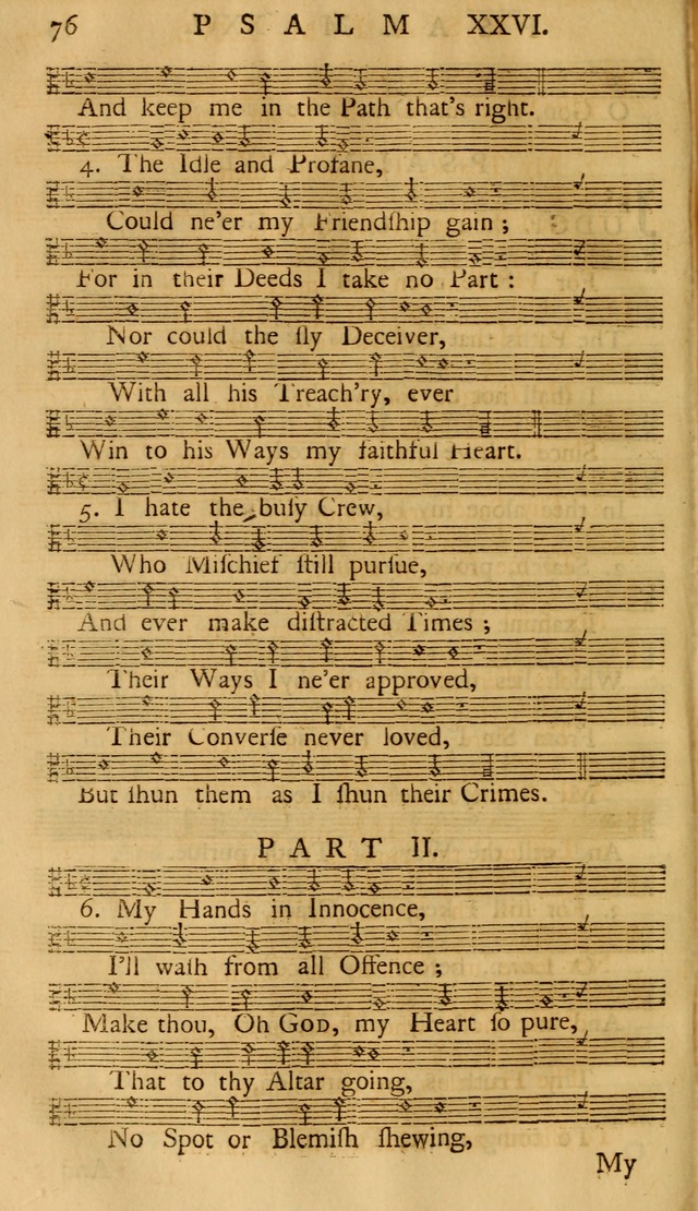The Psalms of David: with the Ten Commandments, Creed, Lord