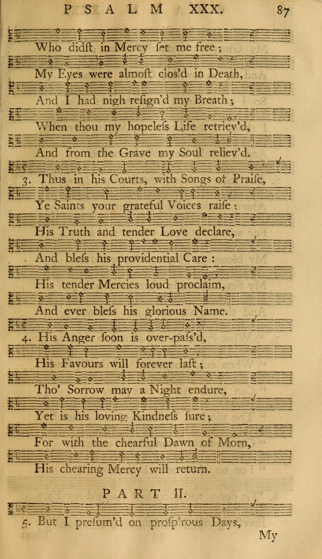 The Psalms of David: with the Ten Commandments, Creed, Lord