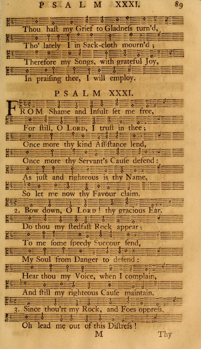 The Psalms of David: with the Ten Commandments, Creed, Lord