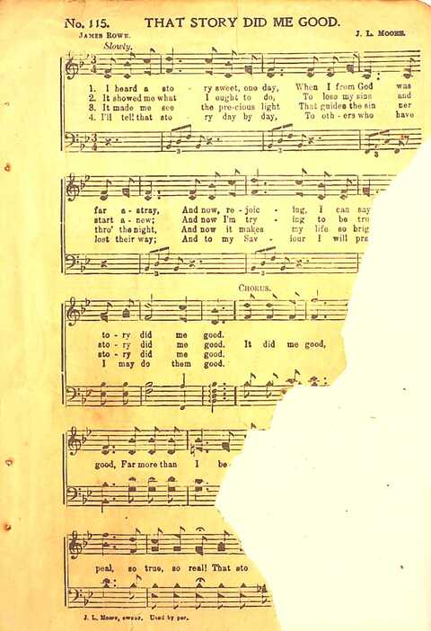 Praise Evangel: for Sunday-schools, revivals, singing-schools, conventions and general use in Christian work and worship page 116