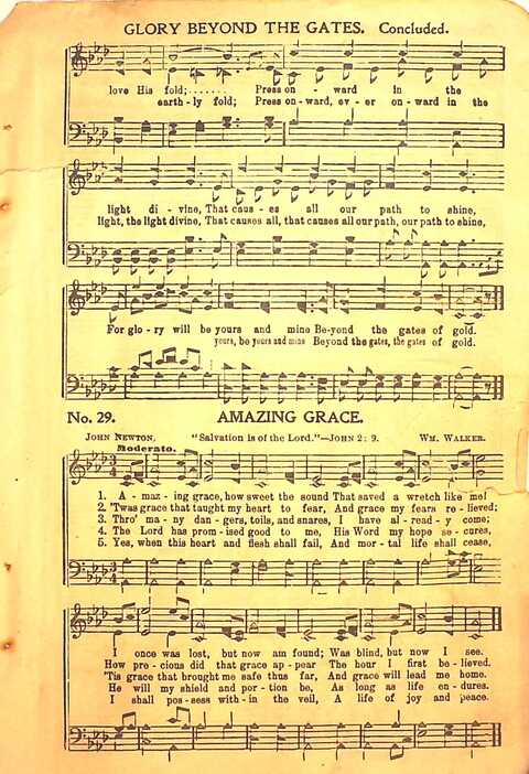 Praise Evangel: for Sunday-schools, revivals, singing-schools, conventions and general use in Christian work and worship page 29