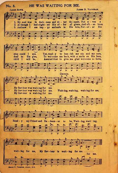 Praise Evangel: for Sunday-schools, revivals, singing-schools, conventions and general use in Christian work and worship page 8