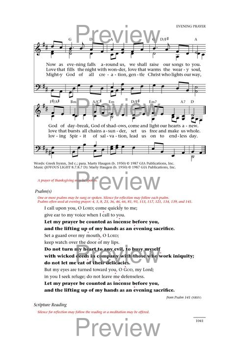 Psalms for All Seasons: a complete Psalter for worship page 1043