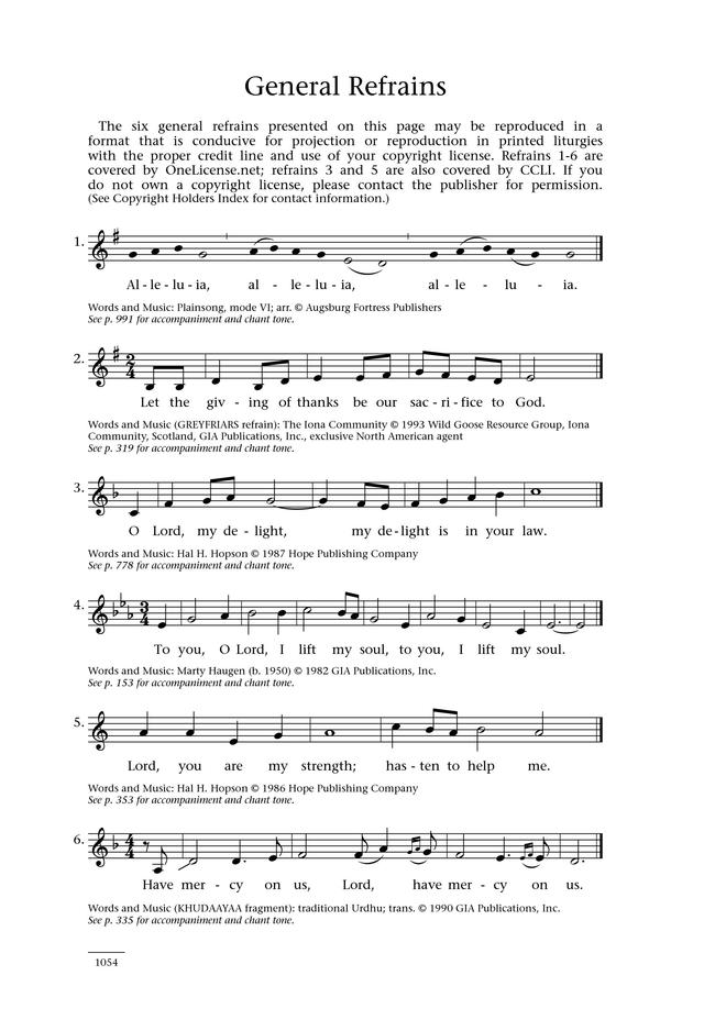 Psalms for All Seasons: a complete Psalter for worship page 1056