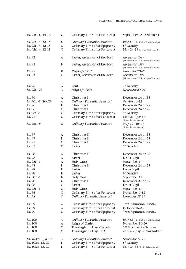 Psalms for All Seasons: a complete Psalter for worship page 1075