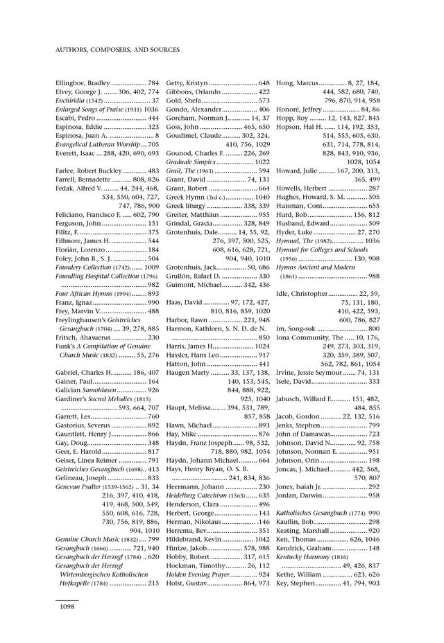 Psalms for All Seasons: a complete Psalter for worship page 1100